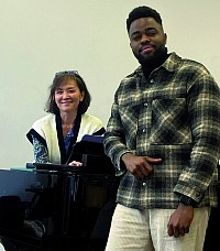 Boris Mvuezolo (ténor) & Luo Chin Le Bot (piano)